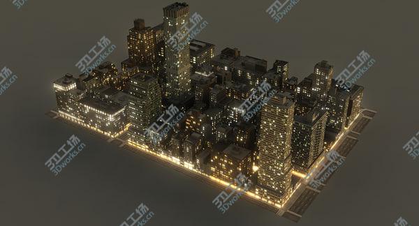 images/goods_img/20210312/Manhattan District 01 Night Low Poly/5.jpg